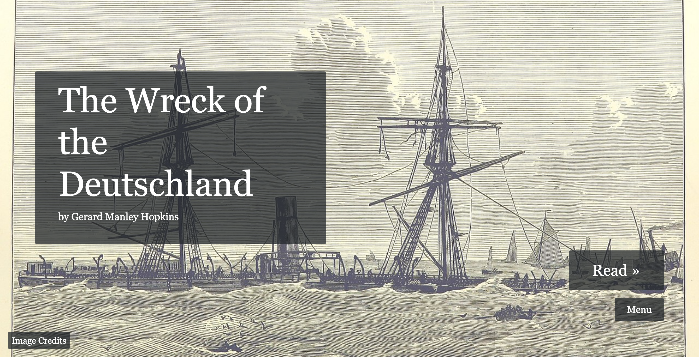 Wreck of the Deutschland poem edition preview