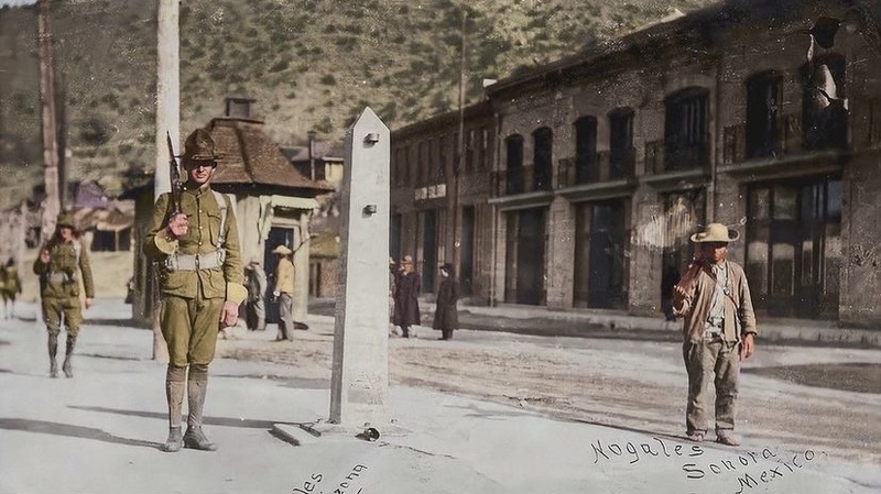 Imágenes del porfiriato y la Revolución mexicana a color. Fotografías provenientes de diferentes archivos.