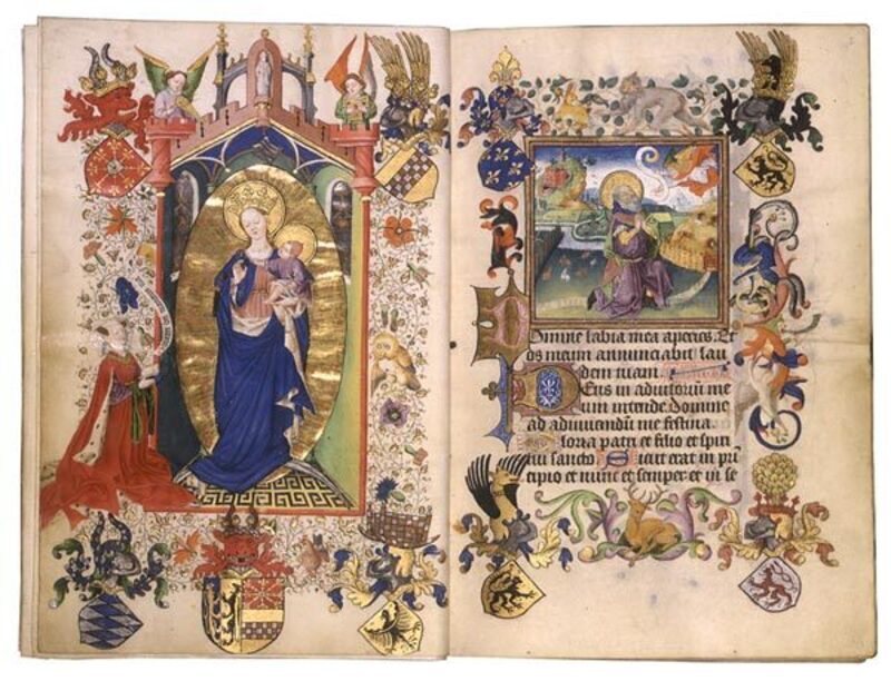 This site is intended to serve as a resource for information about books of hours and certain information about Medieval Western European life associated with them. It is primarily designed to serve as a repository for scans of a book of hours in the collection of the Lilly Library at Indiana University Bloomington.