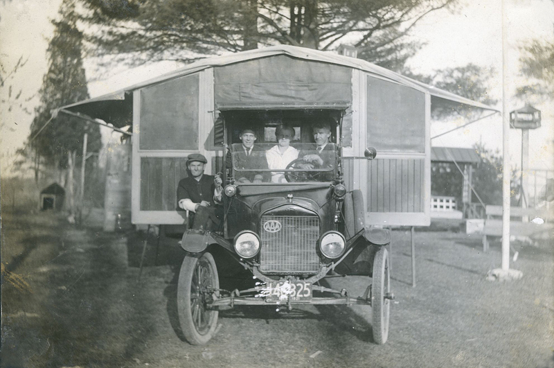 The Willett family traveled from Bridgewater, Massachusetts to Meridian, Idaho in 1921 to visit their daughter. This photograph collection documents their six-week cross-country journey in an auto bungalow.