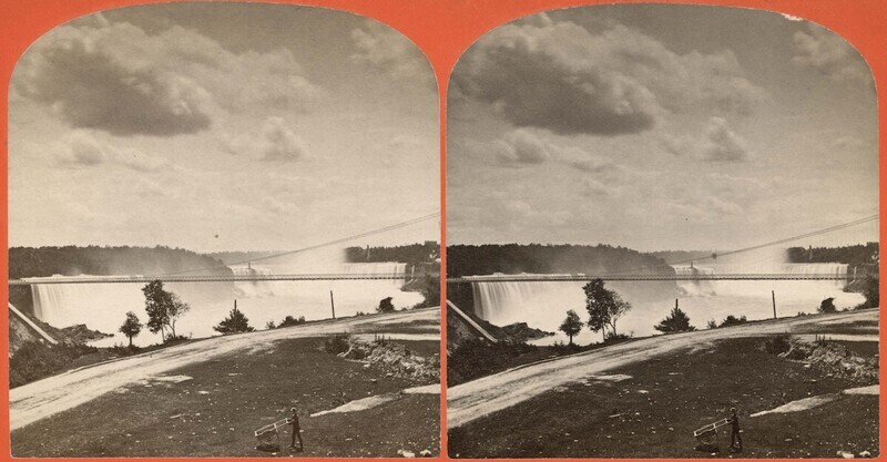 The collection series focuses on the historical viewpoint of the United States' Niagara area, and it is credited to George E. Curtis, who was active from the 1860s until 1910 and was recognized for his stereoscopic views of Niagara Falls. Created as part of the VISA 2P90: 19th Century Visual Culture course at Brock University.