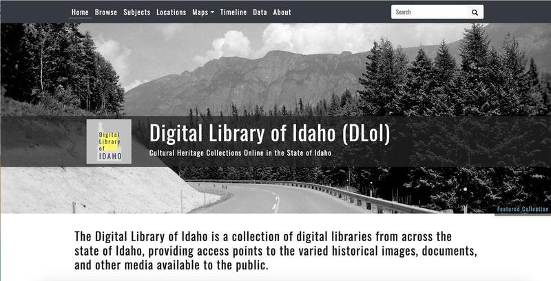 A collection of digital libraries from across the state of Idaho, providing access points to the varied historical images, documents, and other media available to the public.