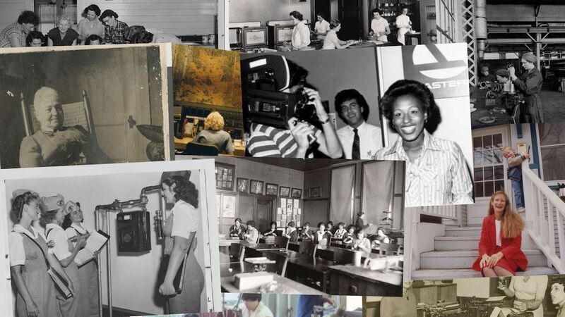 American Women Working in the 20th Century is a digital collection of photos depicting women engaging in various types of work throughout time and space.