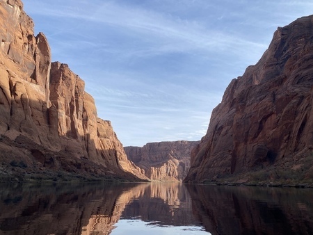 Sedimentation is the thesis project of Hannah Green, an MA in English at the University of Idaho. Green explores the entangled histories of Glen Canyon and the Glen Canyon Dam through a series of connected essays that weave through pasts and futures of the phyiscal and human/cultural areas surrounding the dam.