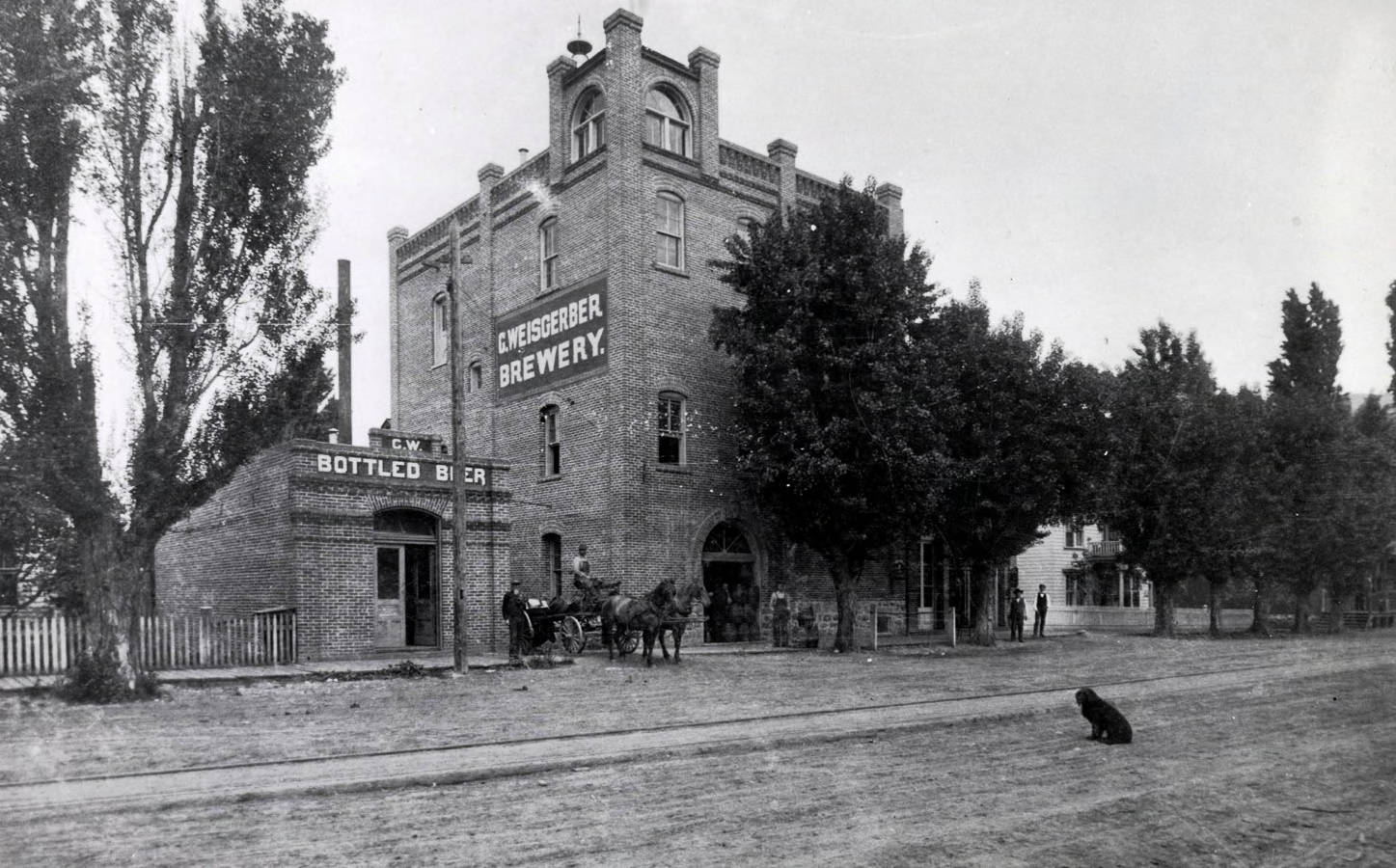 C. Weisgerber Brewery. Lewiston, Idaho.